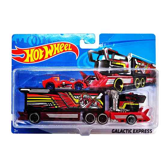 Детский игровой набор машинок T-K937-1(Red-2) с трейлером Винница