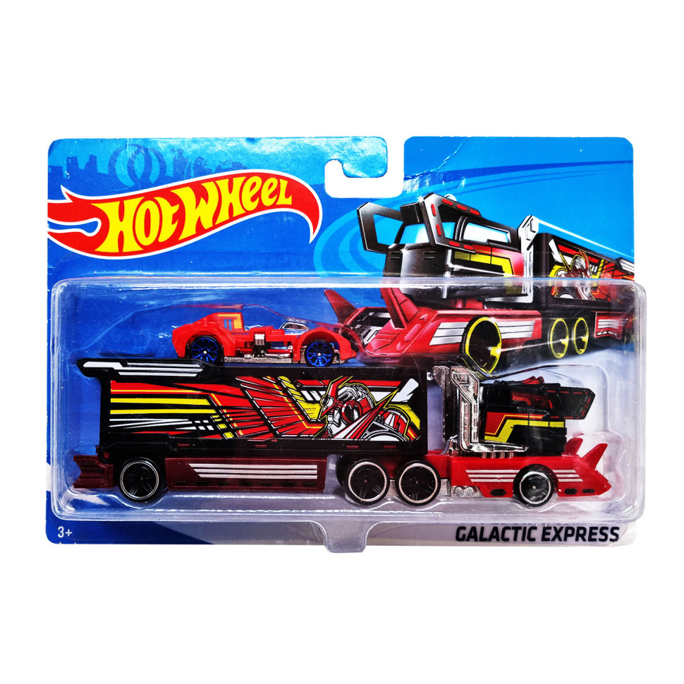 Детский игровой набор машинок T-K937-1(Red-2) с трейлером Винница - изображение 1