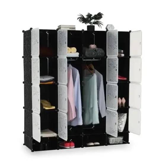 Пластиковый складной шкаф Storage Cube Cabinet MP-416-102A 16 секций Коломия