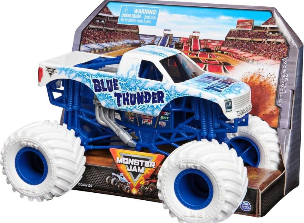 Монстр-траки Monster Jam 1:24 Оригинал Бэтмобиль, Дракон, Мегалодон. Харьков - изображение 1