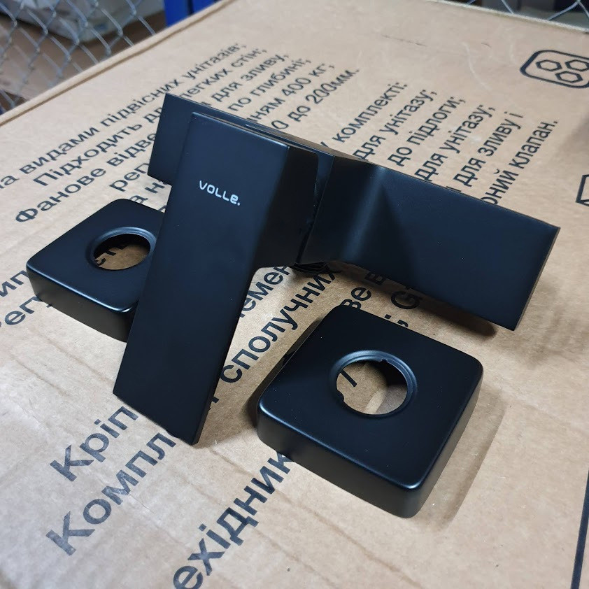 Смеситель для душа VOLLE LEON (1511.100104) de la noche черный Киев - изображение 2