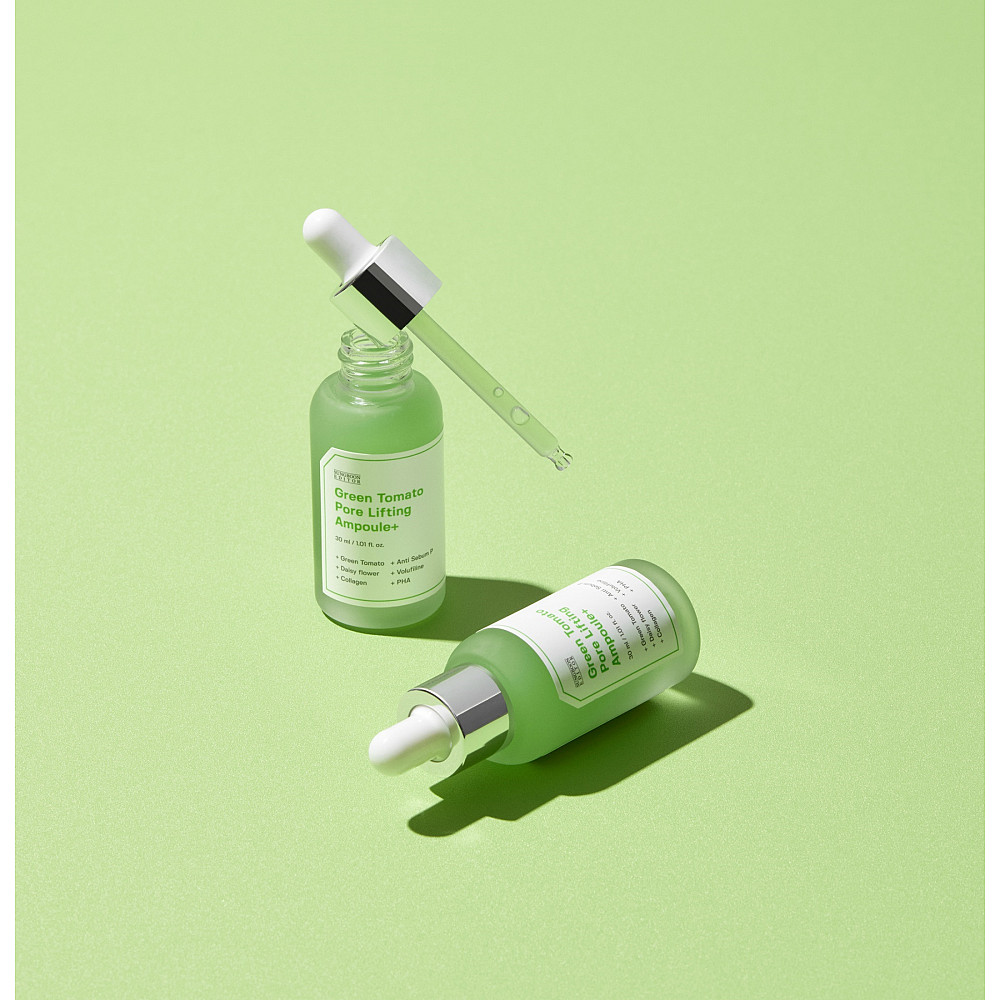 Сыворотка-лифтинг ампульная для сужения пор Green Tomato Pore Lifting Ampoule+ Sungboon Editor 30 мл Киев - изображение 6