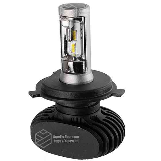 S1 Лампа світлодіодна цоколь H3 (к-кт 2 шт) 12/24V, 50W, 4000Lm авиац. алюмін. профілю. Мукачево