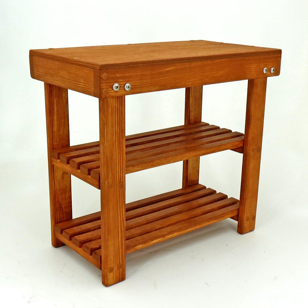 Полиця для взуття "Молуа 60" шафран Миколаїв - фото 4