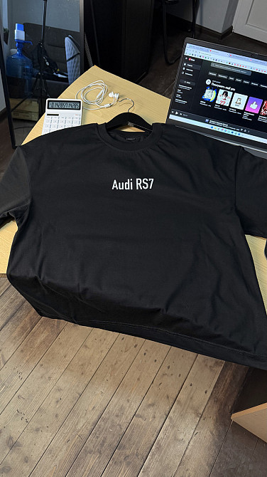 Футболка Audi RS7 Sportback «This is a dream» з принтом авто Чернівці - фото 4