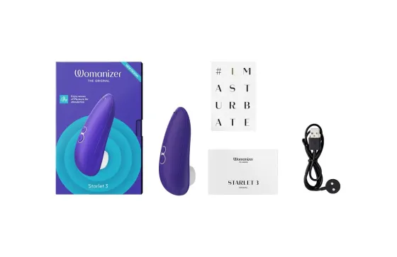 Вакуумний кліторальний стимулятор Womanizer Starlet 3 INDIGO Львів