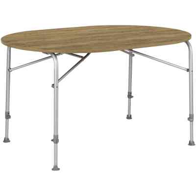 Туристический стол Bo-Camp Feather Овальний 130 x 90 cm Коричневий (1404466) Винница