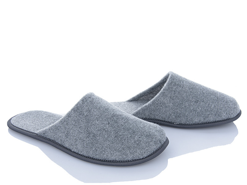 Капці жіночі закриті повсть однотонні сірі Одеса - фото 6