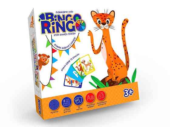 Настільна гра "Bingo Ringo" укр (10), шт Київ