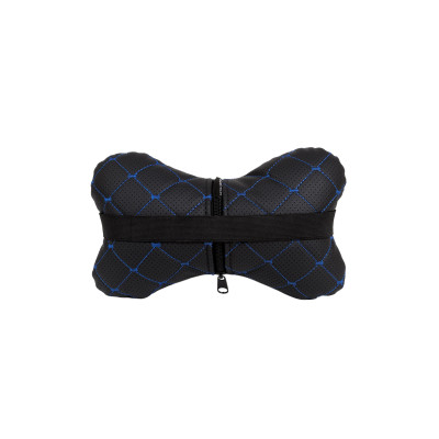 Подушка EVAtech ECO 27х16 см чорна з синьою ниткою (SPCRBL) Винница - изображение 4