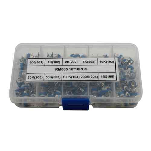 Набор регулируемых резисторов 100 шт Киев