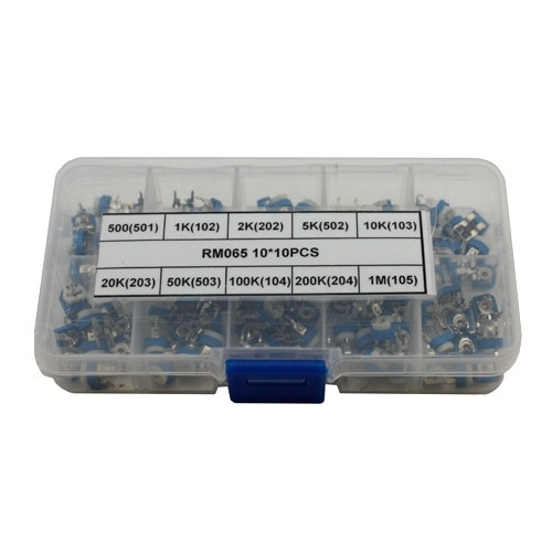 Набор регулируемых резисторов 100 шт Киев - изображение 6