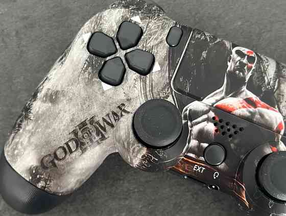 Беспроводной геймпад PS4 God of War Double Motor Vibration 4 контроллер. Киев