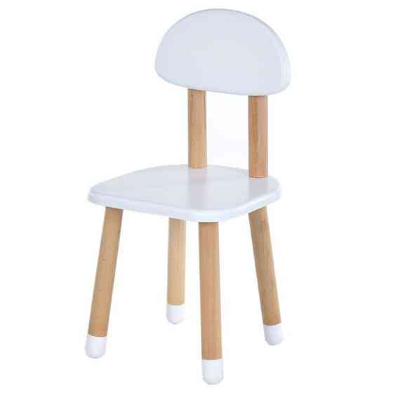 Детский стульчик 04-5C1 белый, МДФ Винница