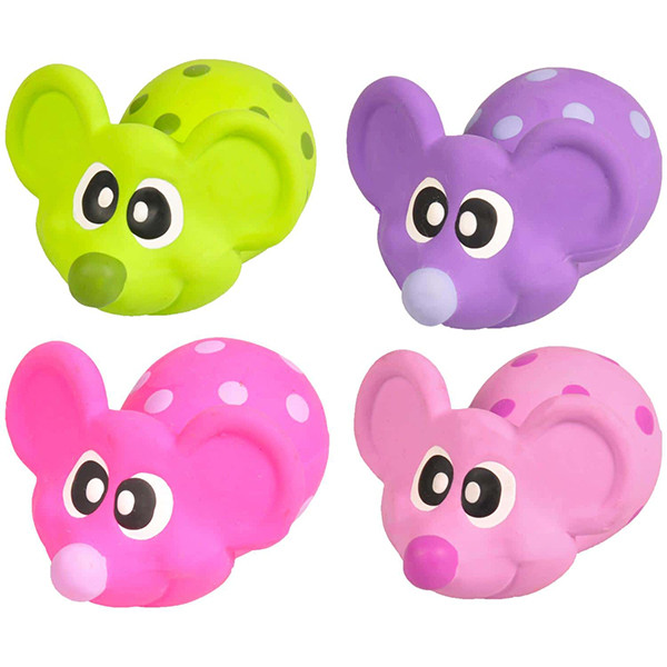 Flamingo Latex Mouse ФЛАМІНГО МИША латексна іграшка з пищалкою для собак Київ - фото 1