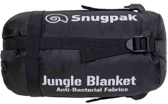 Універсальна Ковдра з утеплювачем 193х163 см від 1 до 5 ° С + чохол Snugpak "Jungle Blanket Terrain" Black Нововолинськ
