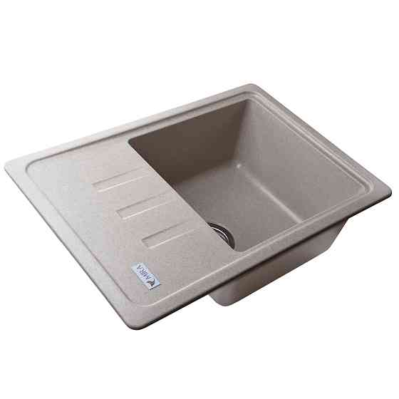 Гранітна мийка Mira MONTI бежевий 620 х 435 мм Київ