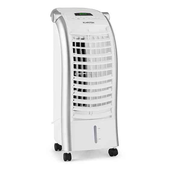 Maxfresh Fan Air Cooler Humidifier 4-in-1 Function Oscillation 6L Резервуар для води 55W Функція таймера Білий Рівне