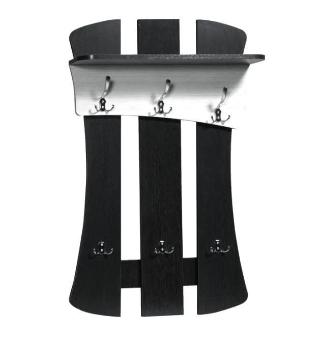 Вішалка-щит для одягу "Даїра" венге-зефір Миколаїв - фото 1