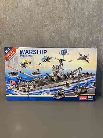 Конструктор LeleBrother военный корабль 6 в 1, 727 деталей, совместим с Lego Киев