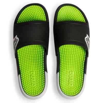 Шльопанці Arena Marco Active 009279-120 чорний, зелений 42 (3468337513407) Вінниця