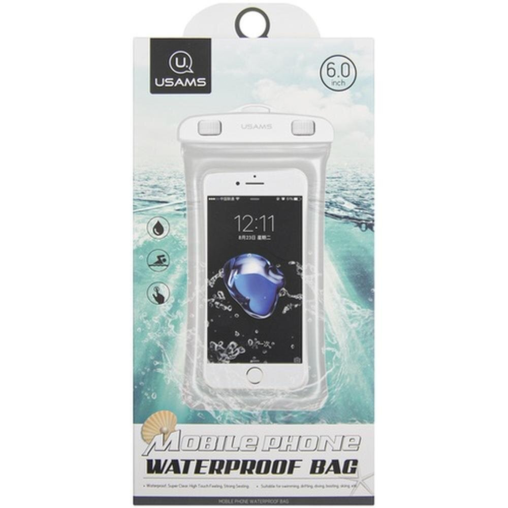 Водонепроникний чохол Usams YD007 (Білий) Миколаїв - фото 5