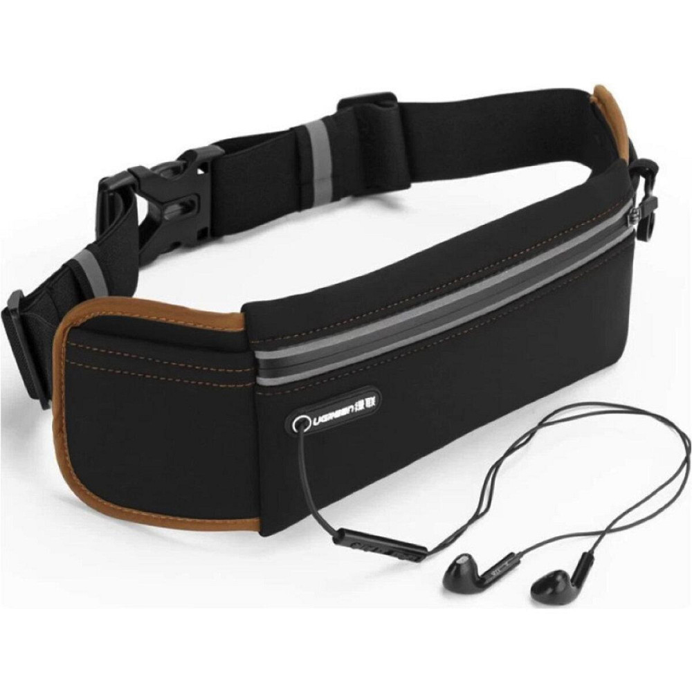Сумка на пояс для бігу UGREEN LP112 Outdoor Running Waist Belt Pack (Black(UGR-20818) Миколаїв - фото 1