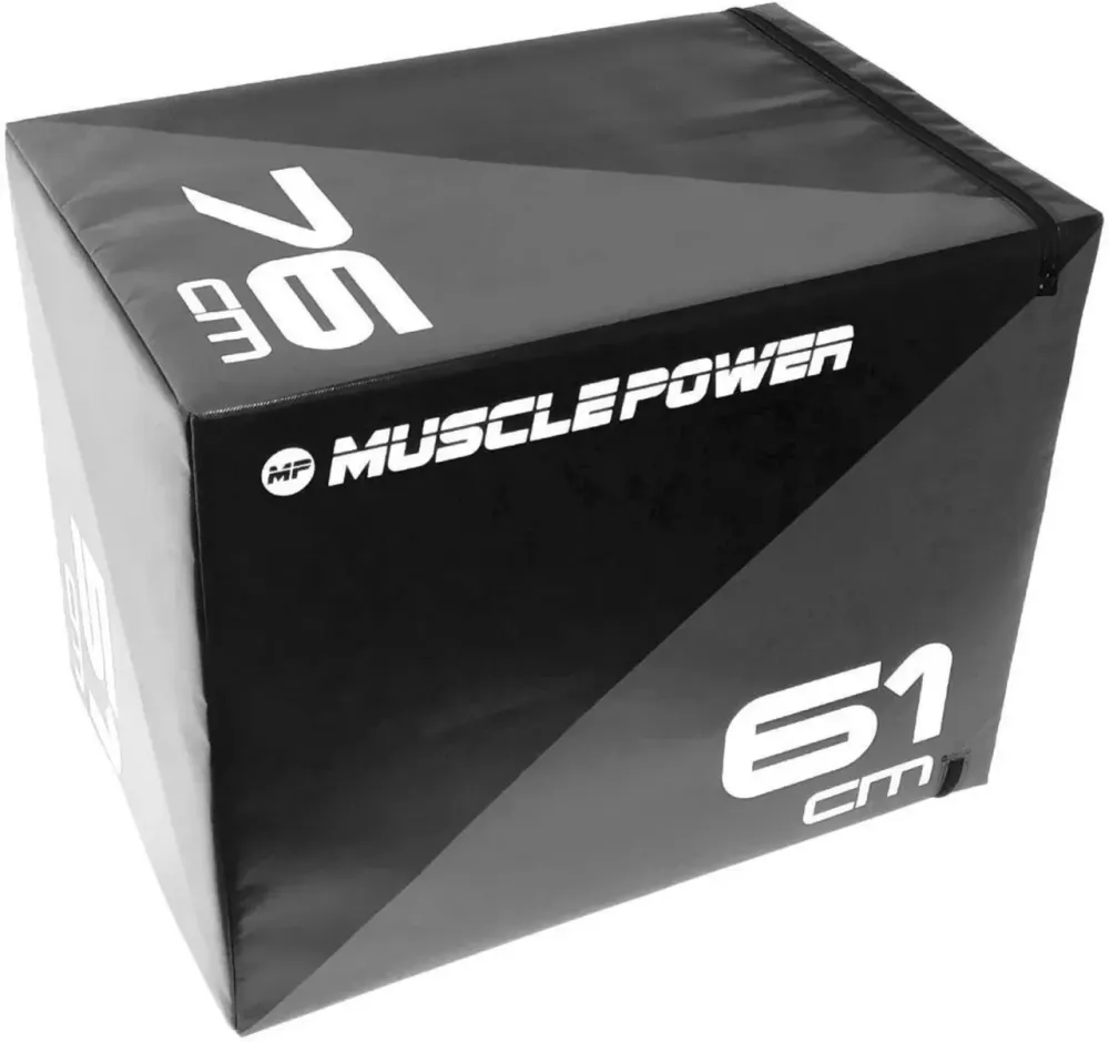 Тренажер Muscle Power Скриня Plyometryczna Soft Plyo Box Czarna Czarne Киев - изображение 1