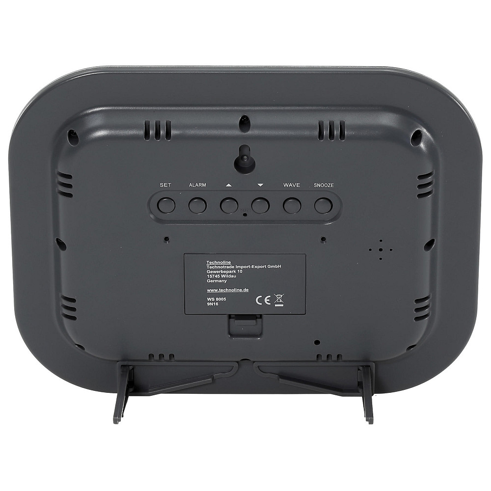 Часы настенные Technoline WS8005 Silver/Black (WS8005) Вінниця - фото 3