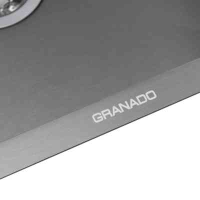 Мойка кухонная GRANADO Under top L STEEL S201 black (GS09201B) Винница