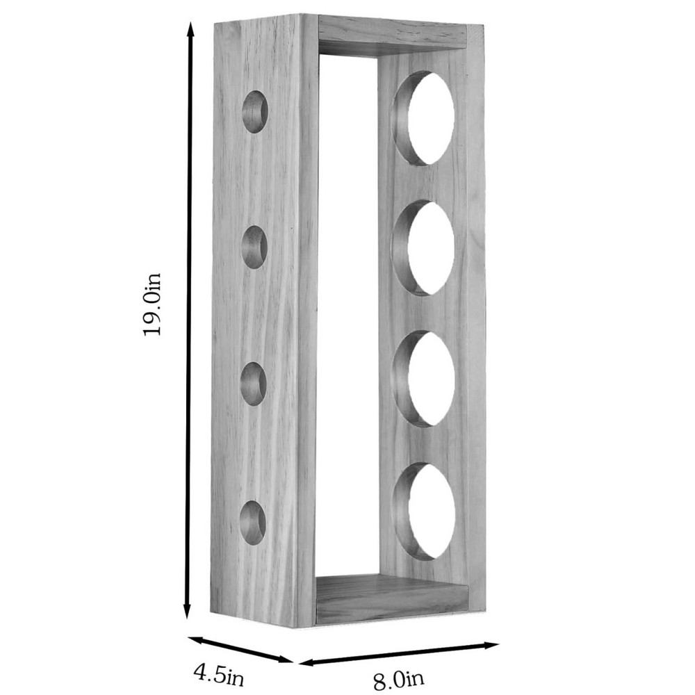 Настенная винная полка 