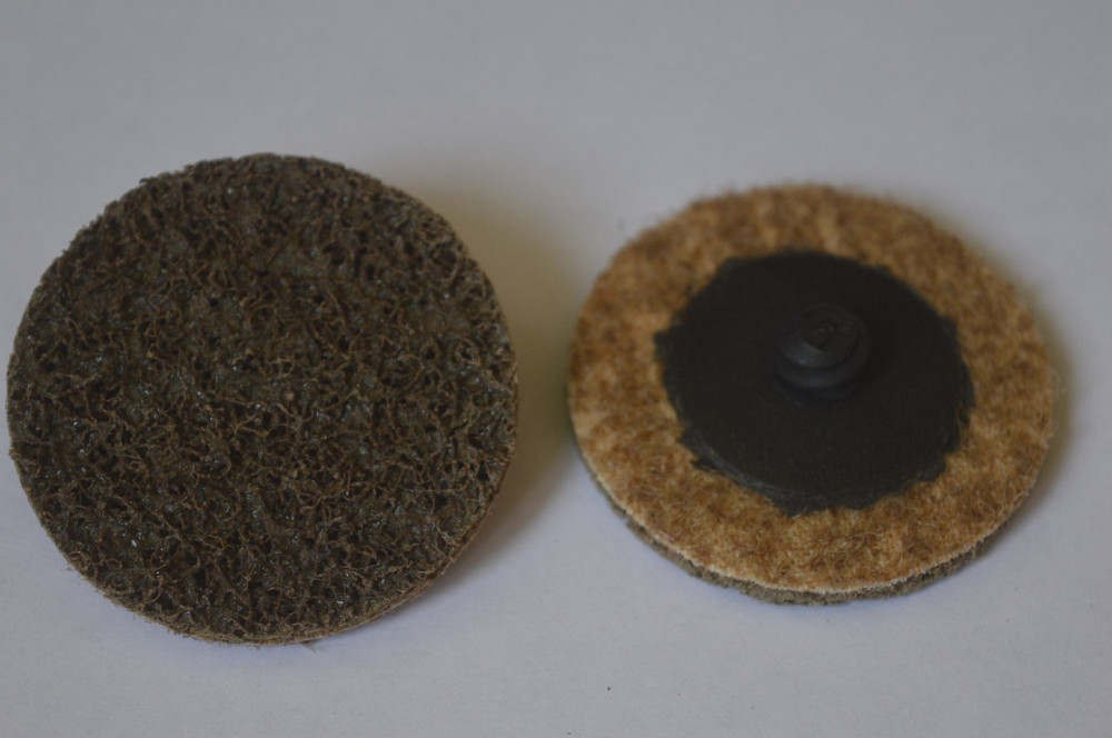 Коло скотч-брайт Roloc 50 мм P80 коричневий Полтава - фото 1