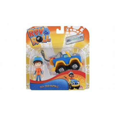 Ігровий набір Rev&amp;Roll Рев та Рамбл DieCast Рев та Рамбл (EU881011) Вінниця - фото 7