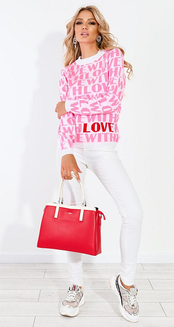 Свитер с буквами (42-46) Киев - изображение 2