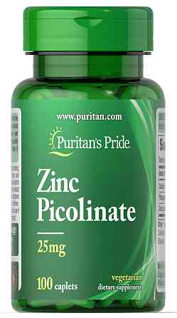 Цинк пиколинат (Zinc Picolinate) 25 мг 100 капсул Киев