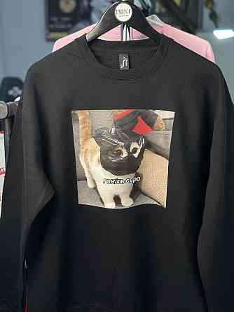 Світшот унісекс з принтом - 