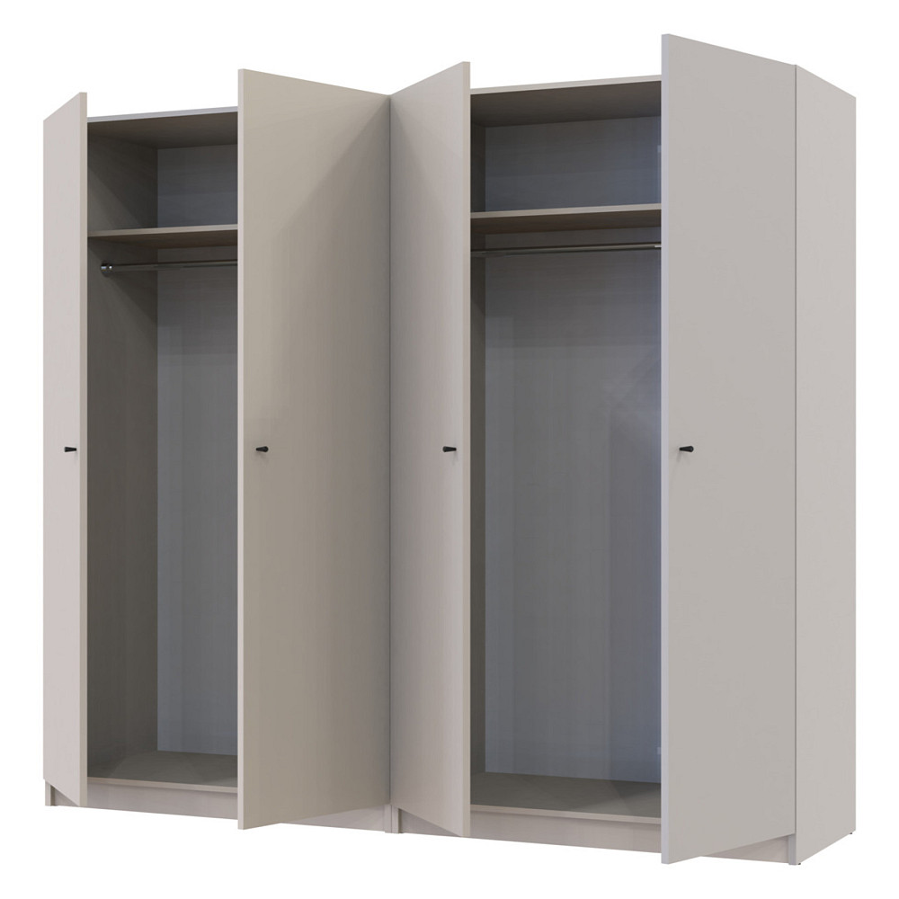 Комплект шаф для одягу Doros Промо (2 шт.) 180х48х204 см Кашемір (DRS-011208) Львів - фото 4