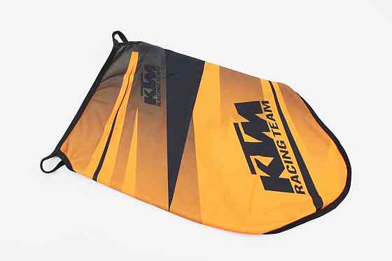 Маска обличчя пилозахисна "KTM", з помаранчевим малюнком, GE-108 Киев