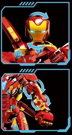 Конструктор Железный человек Iron Man Mark 50,1568 деталь Киев