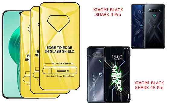 Защитное стекло DefenzoGlass для XIAOMI BLACK SHARK 4 Pro, 4S Pro – двойная прочность Киев