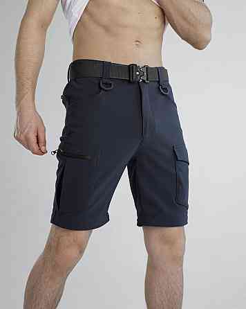 Сині штани-карго чоловічі. Штани трансформери сині Pobedov Transformer 2.0 Київ