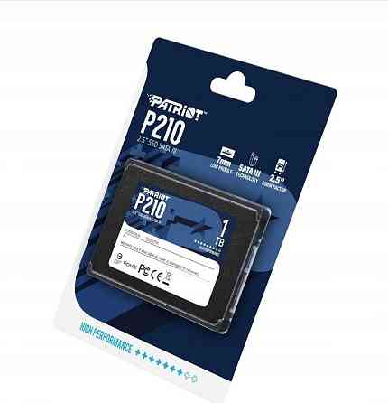 Накопичувач SSD 1TB Patriot P210 2.5" SATAIII TLC (P210S1TB25) 2.5" Харків