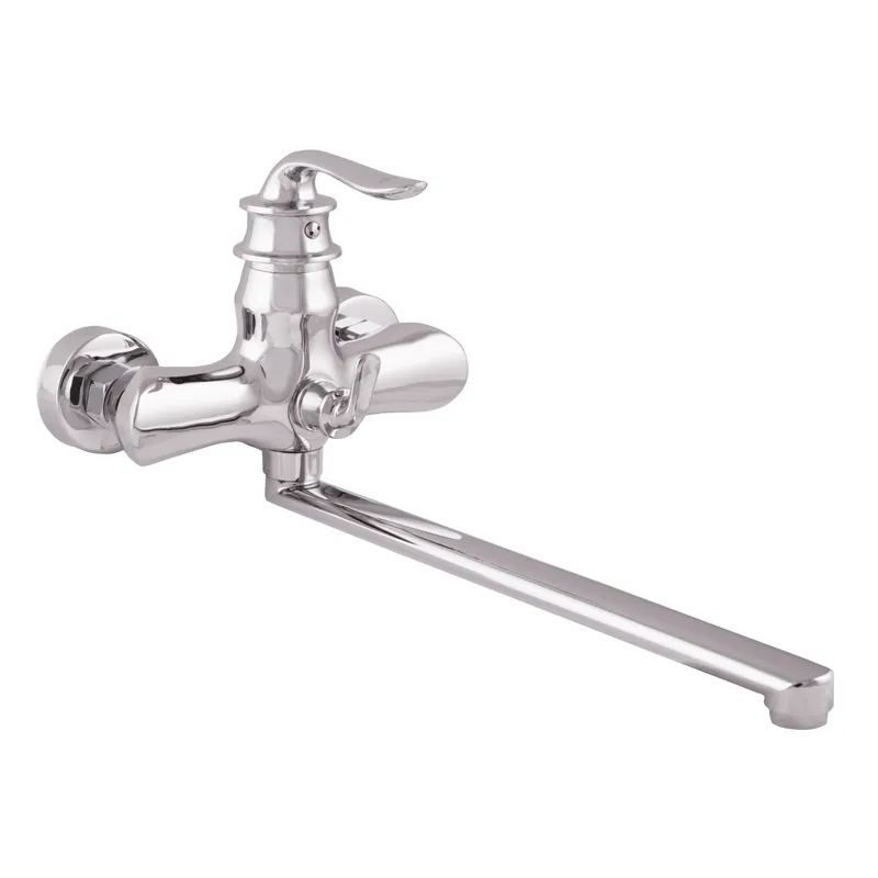 Змішувач для ванни Zerix Z22219 з дивертором ZX0485 Харків - фото 1