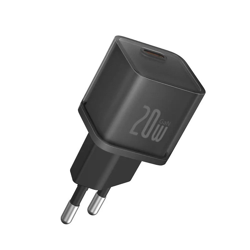 Швидкий зарядний пристрій Baseus 20W Black Київ - фото 1