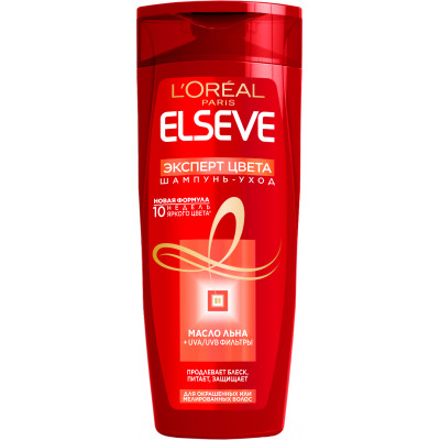 Шампунь Elseve Колір і Блиск для фарбованого та мелірованого волосся 400 мл (3600521238653) Вінниця - фото 1