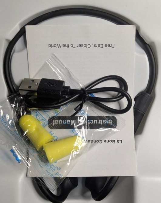 Бездротові спортивні навушники з кістковою провідністю Київ - фото 6