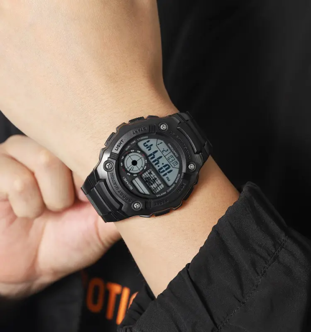 Часы мужские наручные Skmei 2473 Черный Киев - изображение 5