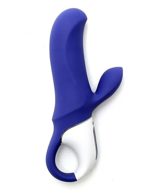 Потужний вібратор-кролик Satisfyer Vibes Magic Bunny, два мотори, литий силікон, 12 режимів роботи Sex Aura Київ - фото 2