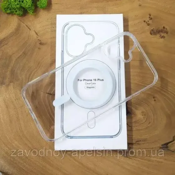 Iphone 16 Plus Прозорий чохол Магсейф Акрил (PC) Одеса