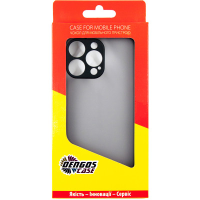Чохол до мобільного телефона Dengos Matte iPhone 15 Pro Max (black) (DG-TPU-MATT-133) Вінниця - фото 5